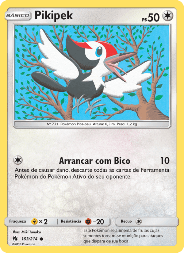 Pikipek, carta 163 de Trovões Perdidos