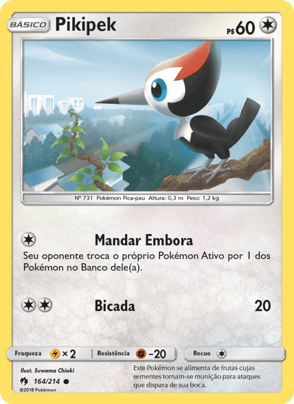Pikipek, carta 164 de Trovões Perdidos