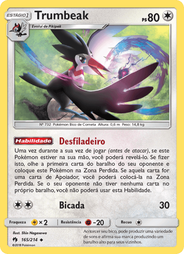 Trumbeak, carta 165 de Trovões Perdidos