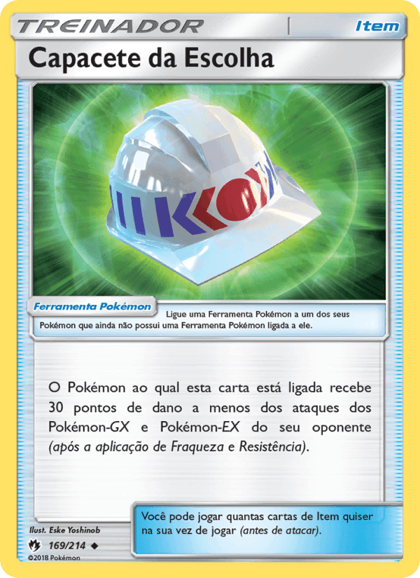 Capacete da Escolha, carte 169 de Trovões Perdidos