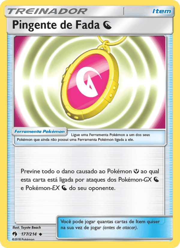 Pingente de Fada Dragon, card 177 from Trovões Perdidos