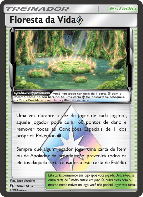 Floresta da Vida ◇, card 180 from Trovões Perdidos