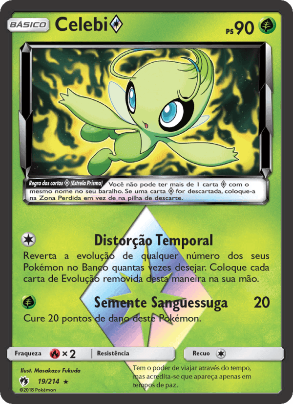 Celebi ◇, carta 19 de Trovões Perdidos