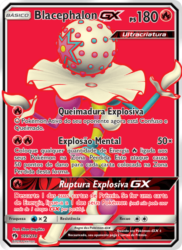 Blacephalon GX, carta 199 di Trovões Perdidos