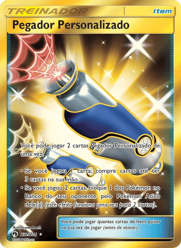 Pegador Personalizado, card 231 from Trovões Perdidos