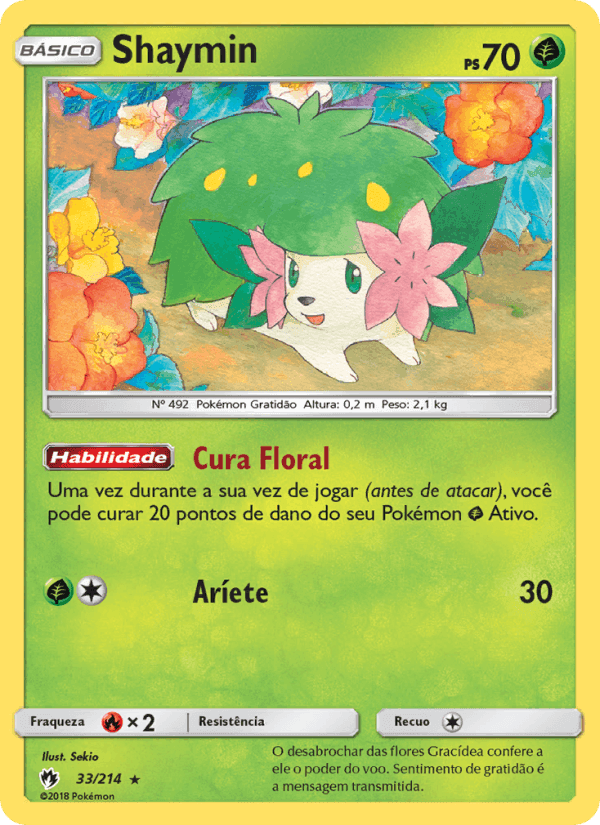 Shaymin, carta 33 de Trovões Perdidos