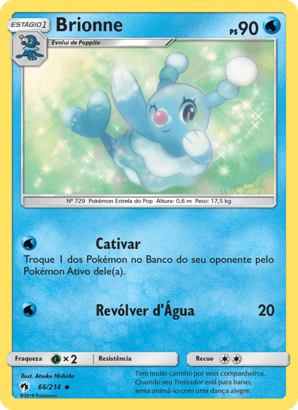 Brionne, carta 66 de Trovões Perdidos