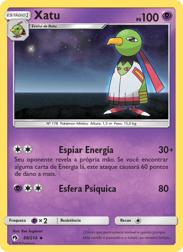 Xatu, carta 88 de Trovões Perdidos