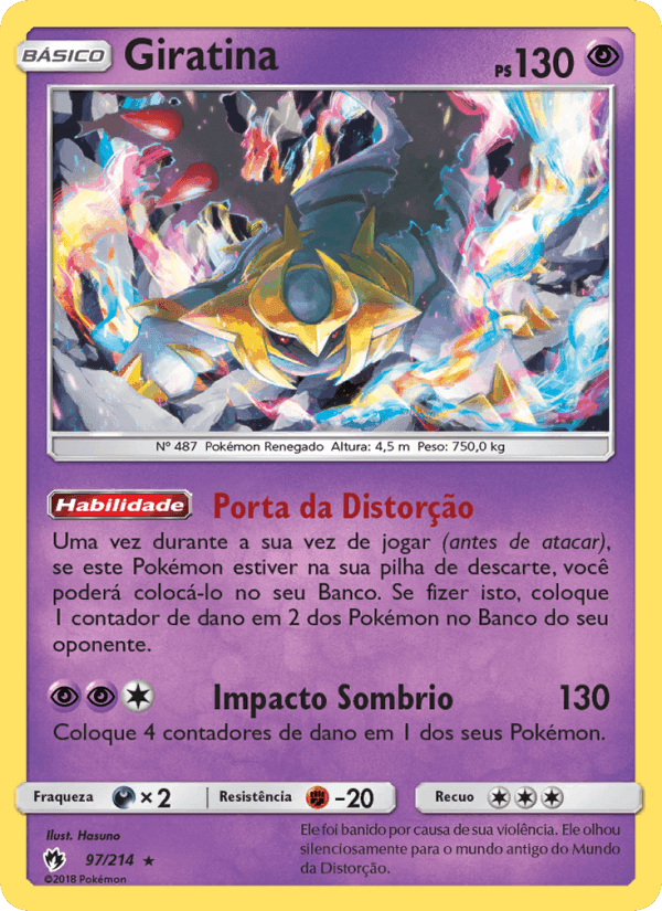 Trovões Perdidos の 97 番、Giratina
