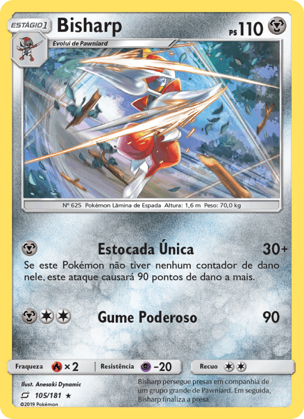 Bisharp, carta 105 de União de Aliados