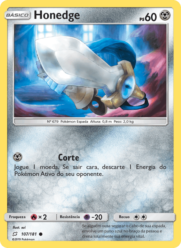 Honedge, carta 107 de União de Aliados