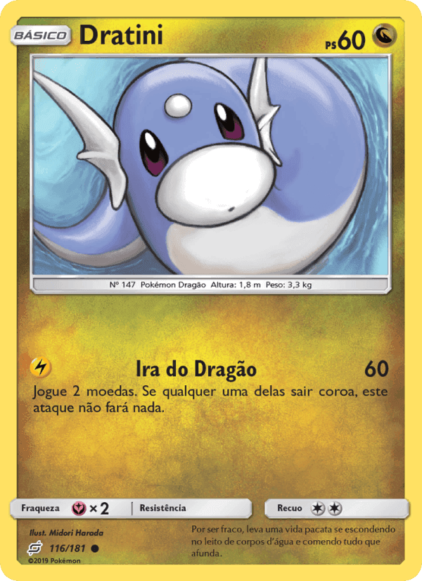 Dratini, card 116 from União de Aliados