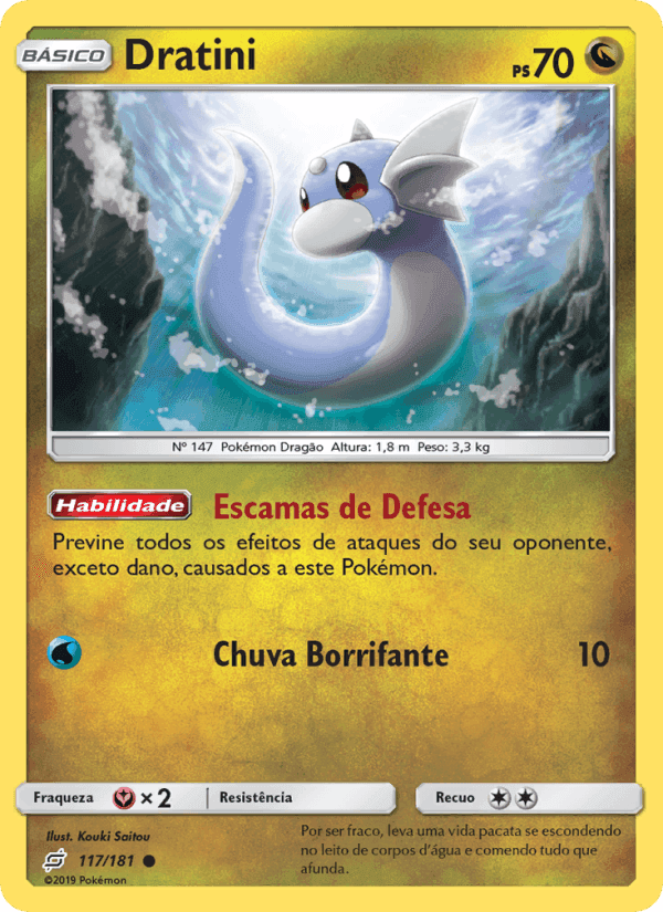 Dratini, card 117 from União de Aliados