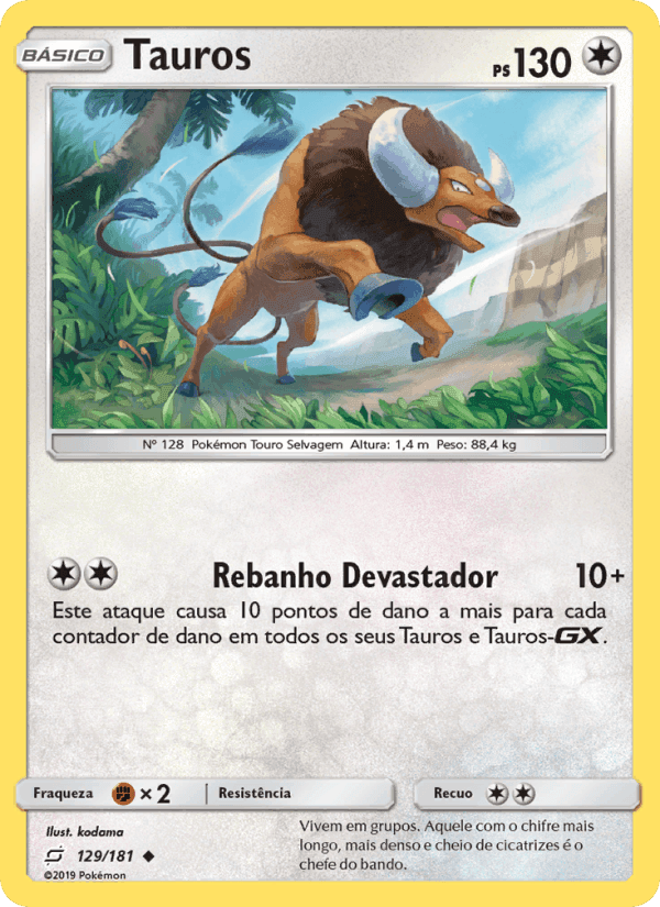 Tauros, carta 129 de União de Aliados