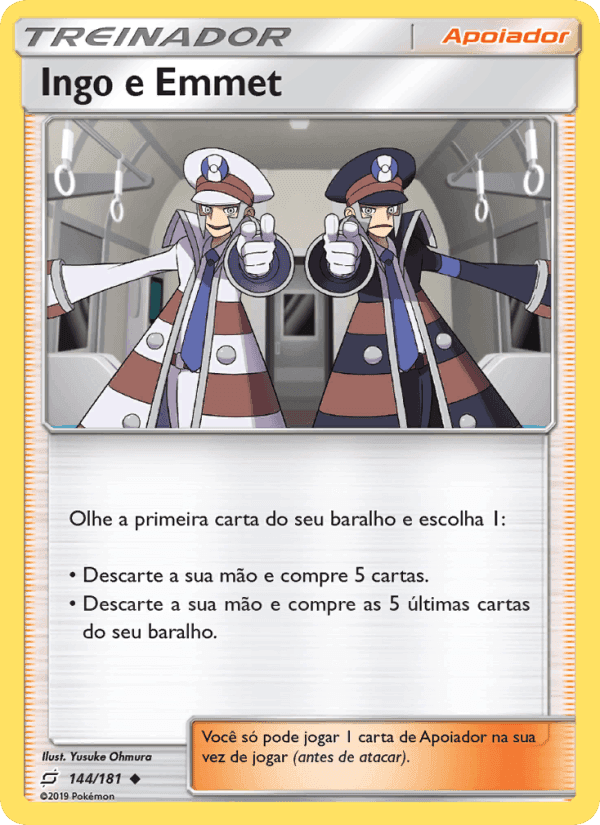 Ingo e Emmet, card 144 from União de Aliados