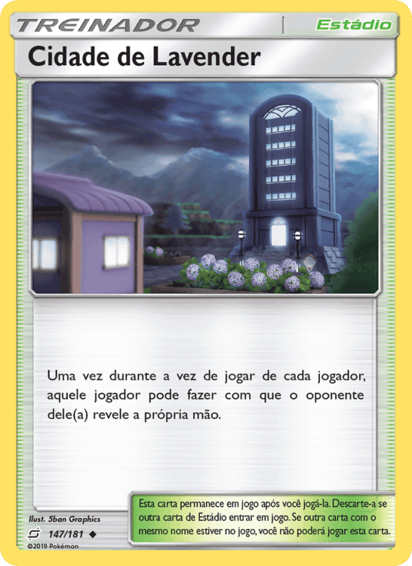 Cidade de Lavender, carta 147 de União de Aliados