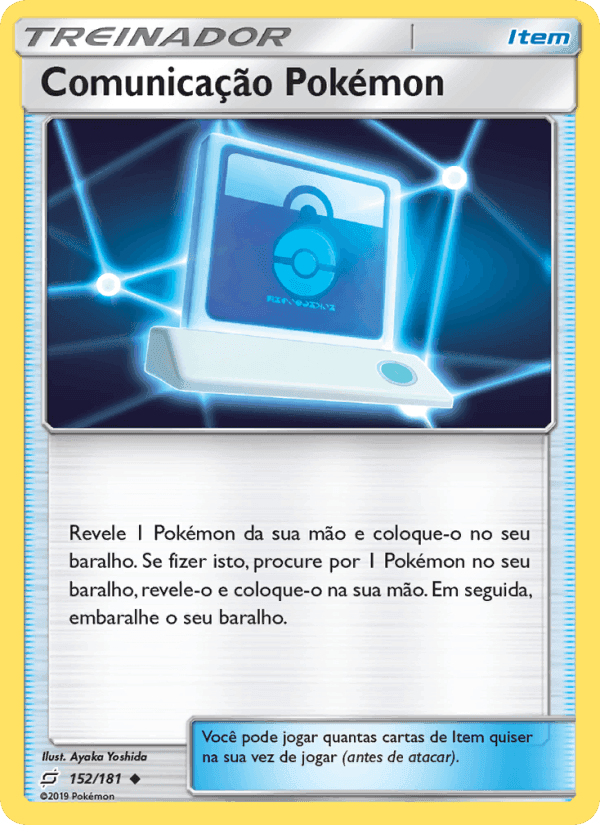 Comunicação Pokémon, carta 152 de União de Aliados