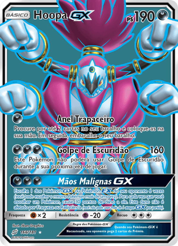 Hoopa GX, carta 166 de União de Aliados