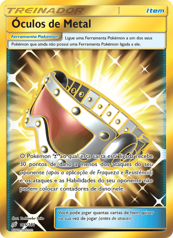 Óculos de Metal, card 195 from União de Aliados