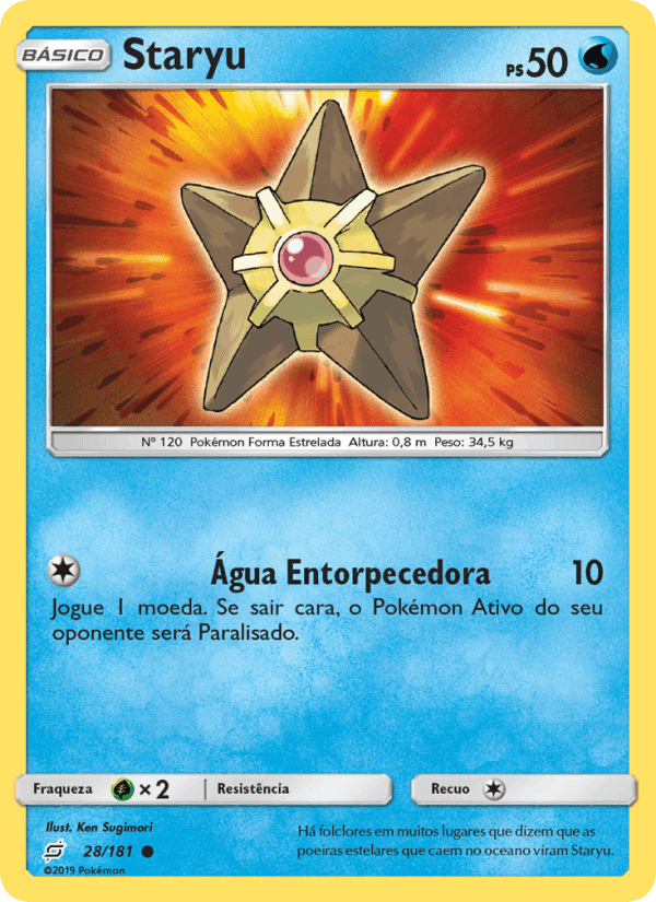 Staryu, carte 28 de União de Aliados