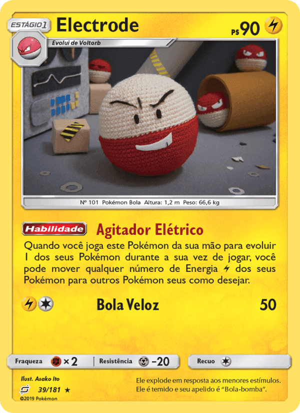 Electrode, carta 39 de União de Aliados