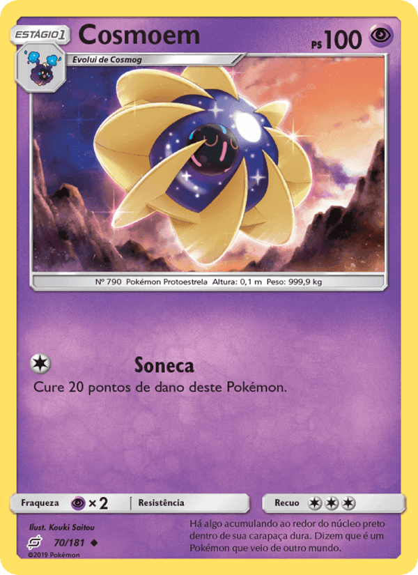 Cosmoem, carta 70 di União de Aliados