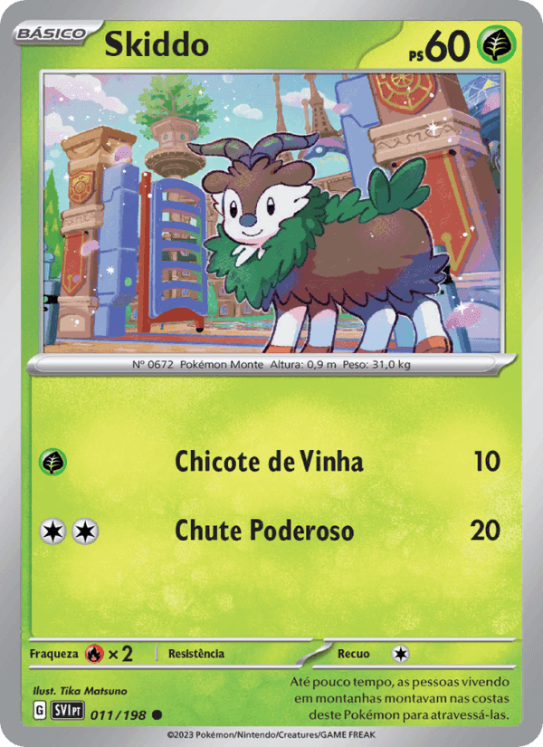 Skiddo, card 011 from Escarlate e Violeta