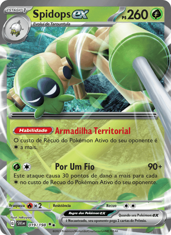 Spidops ex, carte 019 de Escarlate e Violeta