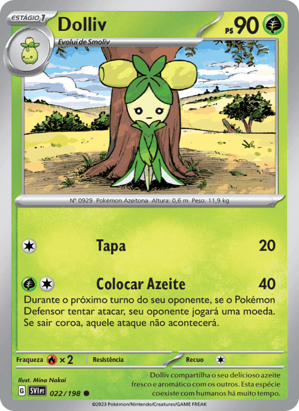 Dolliv, carta 022 de Escarlate e Violeta