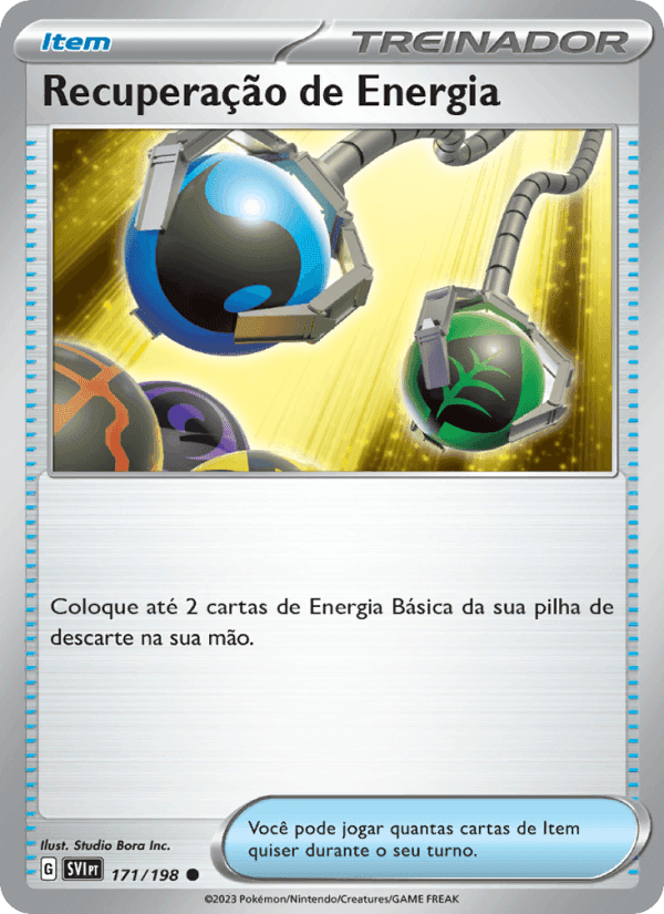 Recuperação de Energia, carta 171 di Escarlate e Violeta