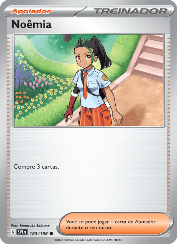 Noêmia, card 180 from Escarlate e Violeta