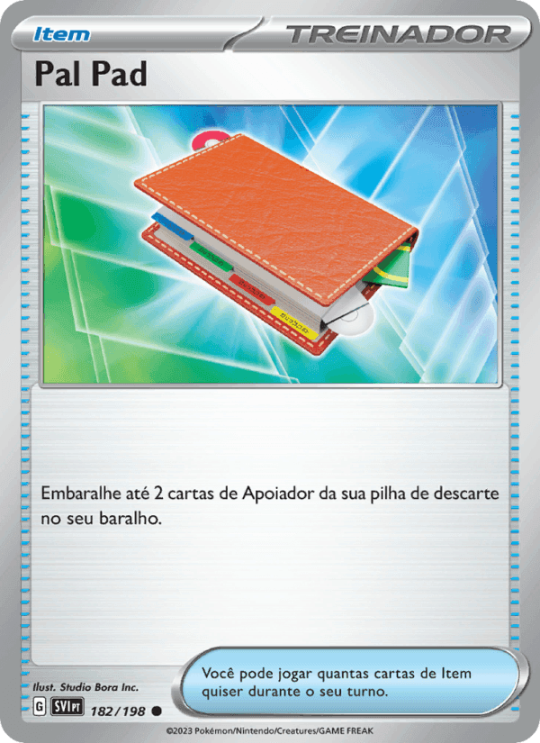 Pal Pad, carta 182 de Escarlate e Violeta