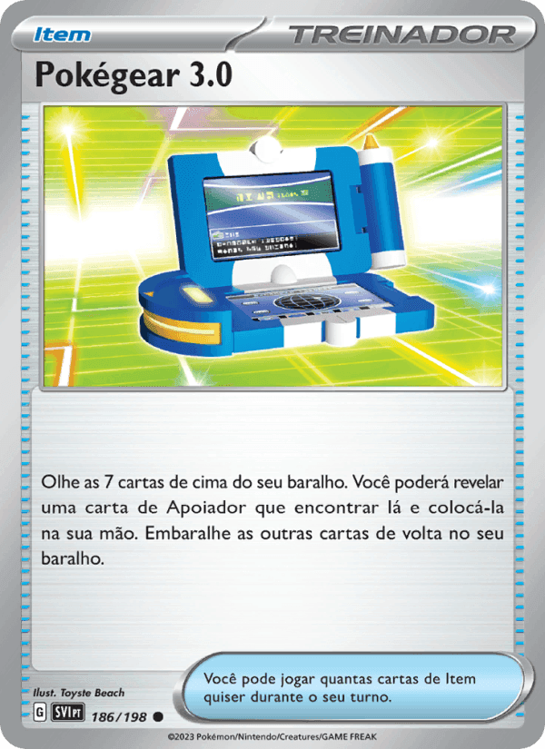 Pokégear 3.0, card 186 from Escarlate e Violeta