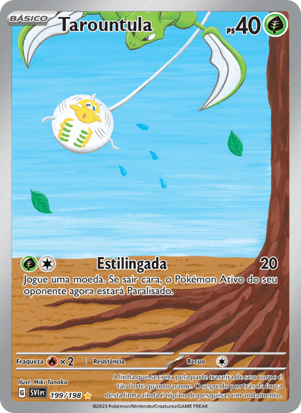 Tarountula, carta 199 de Escarlate e Violeta