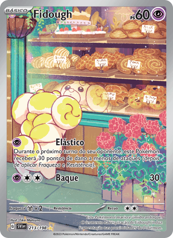 Fidough, carta 213 de Escarlate e Violeta