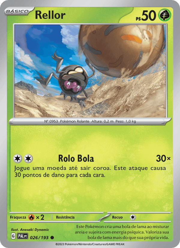 Rellor, carta 026 de Evoluções em Paldea
