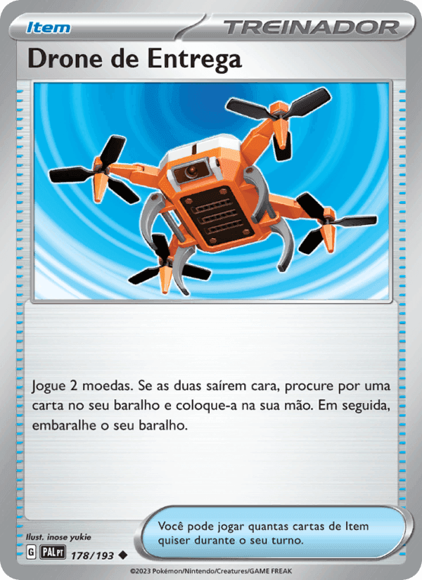 Drone de Entrega, carta 178 de Evoluções em Paldea