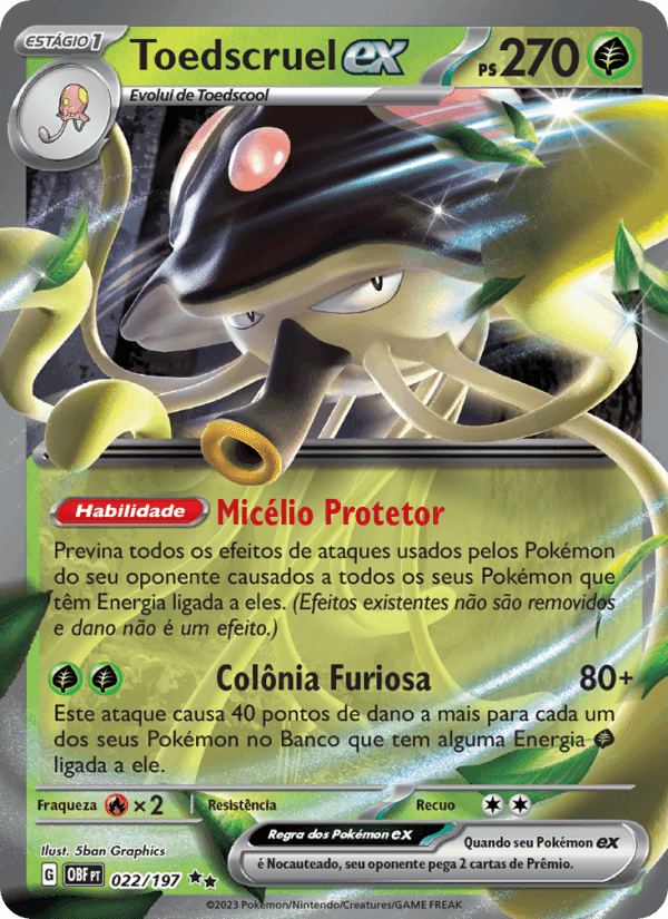 Toedscruel ex, carte 022 de Obsidiana em Chamas