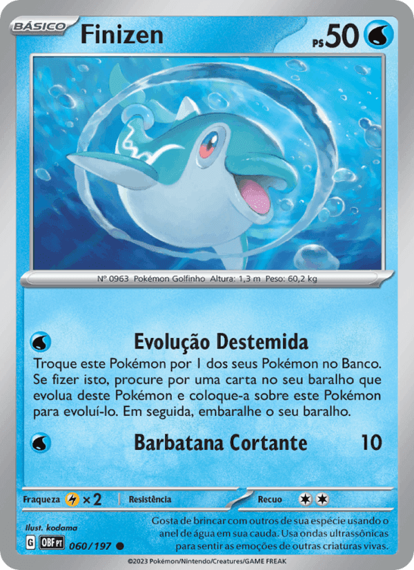 Finizen, card 060 from Obsidiana em Chamas