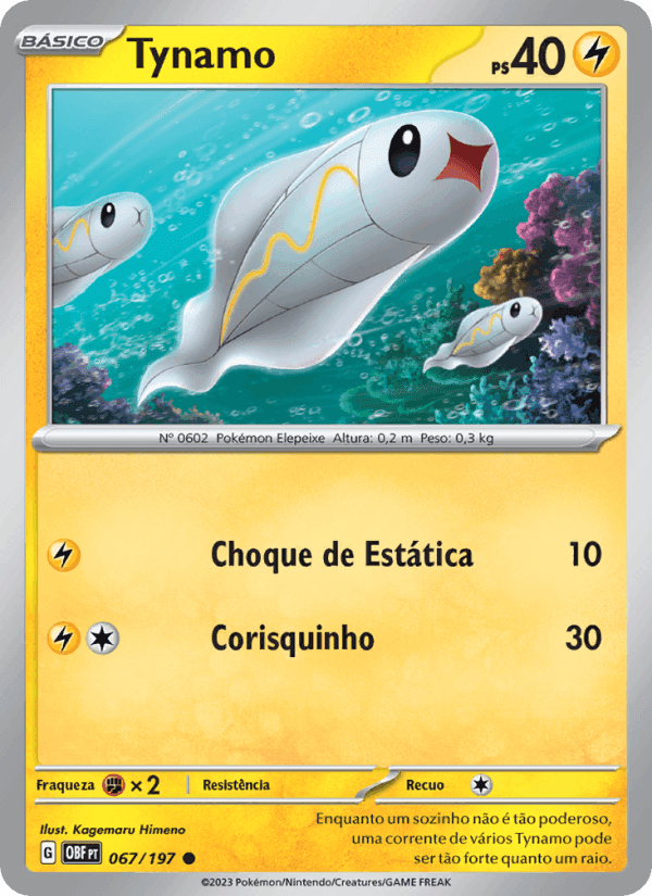 Tynamo, carta 067 de Obsidiana em Chamas