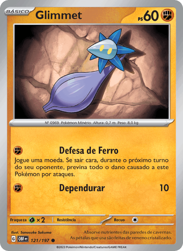 Glimmet, carta 121 de Obsidiana em Chamas