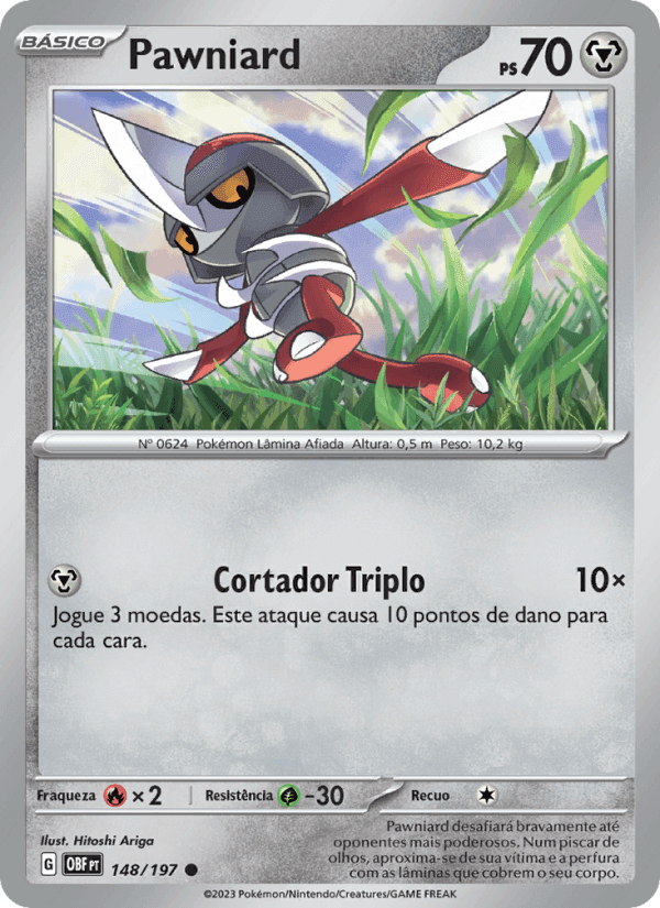 Pawniard, carta 148 de Obsidiana em Chamas