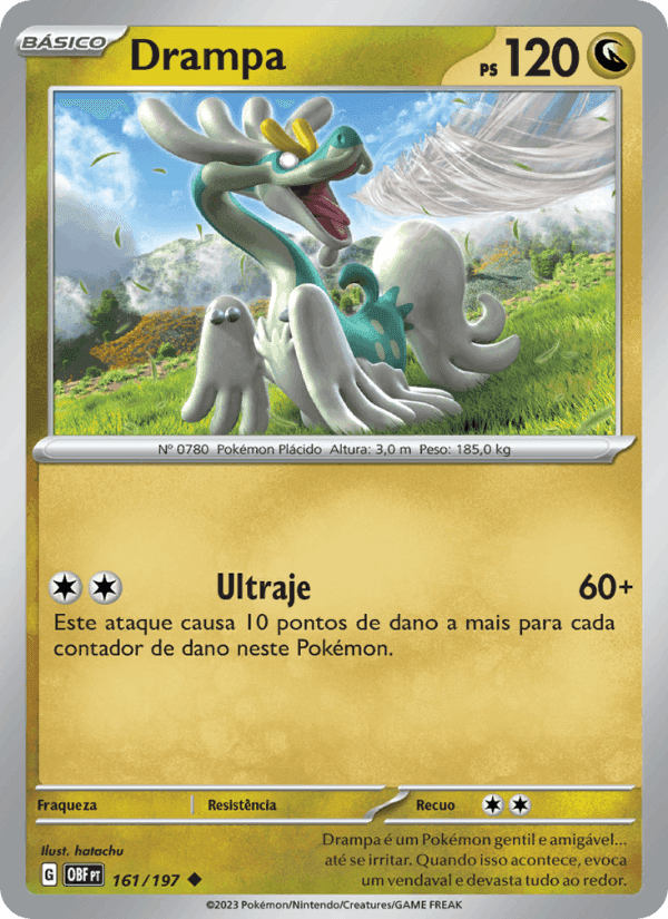 Drampa, carta 161 de Obsidiana em Chamas