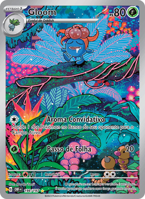 Gloom, carta 198 di Obsidiana em Chamas