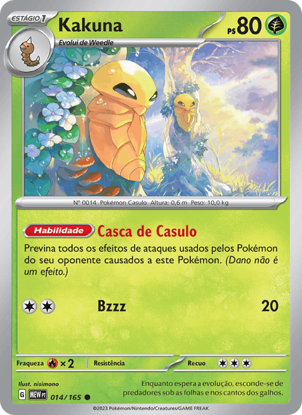 Kakuna, carta 014 de 151