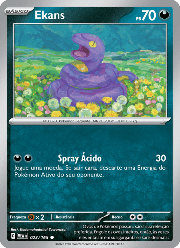 Ekans, carte 023 de 151