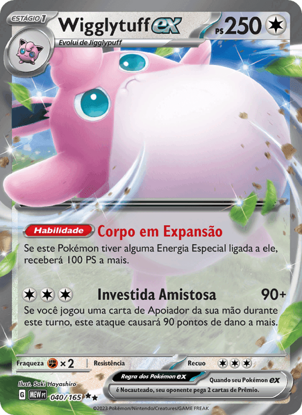 Wigglytuff ex, carta 040 de 151