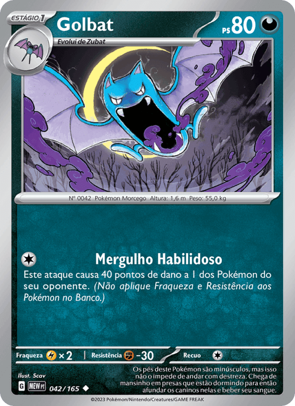 Golbat, carta 042 de 151