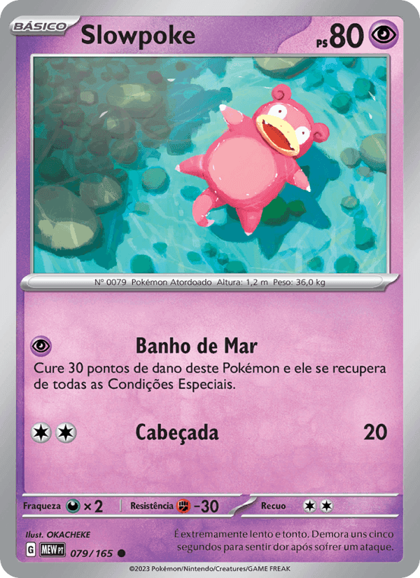 Slowpoke, carta 079 de 151