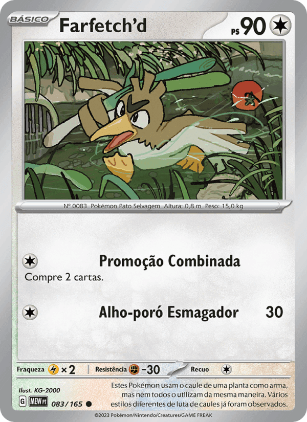 Farfetch'd, carta 083 de 151